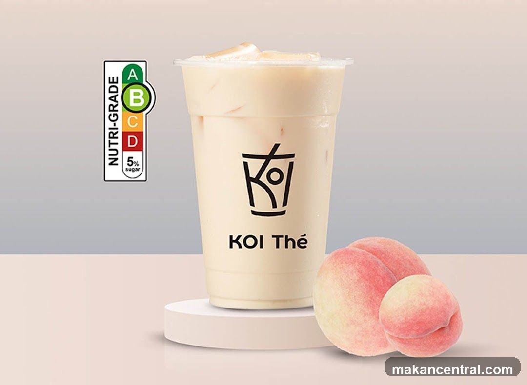Peach Milk Tea