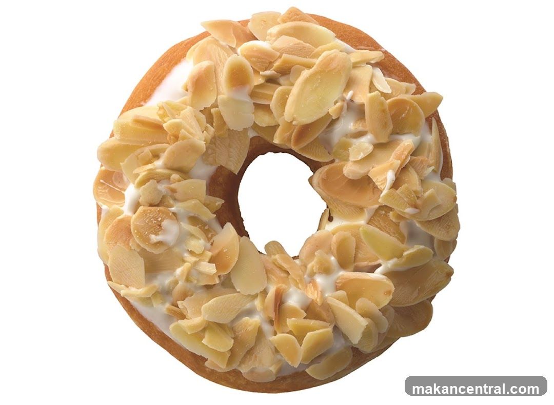 Almond Glazed Donut