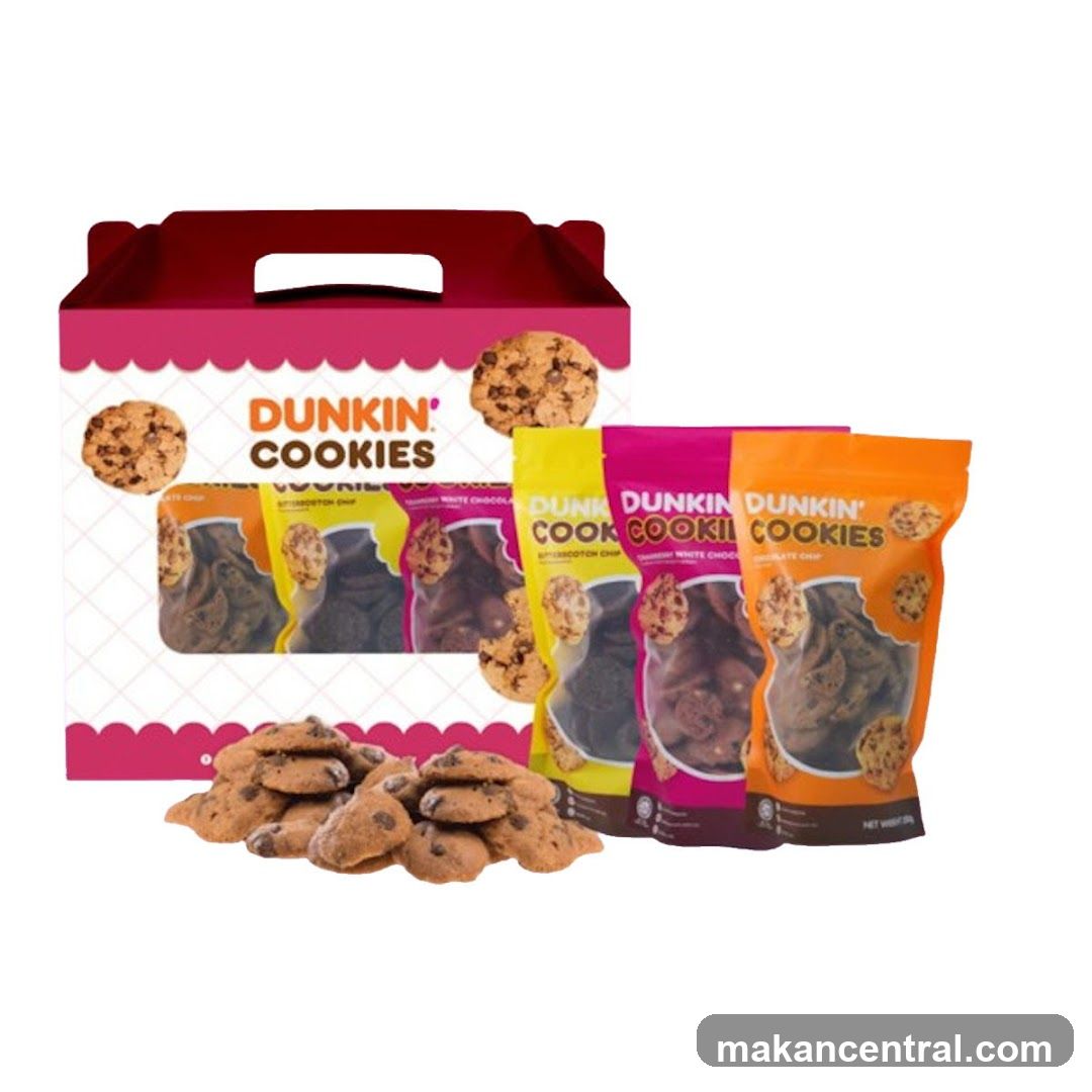 Dunkin' Cookies Gift Box and Bags