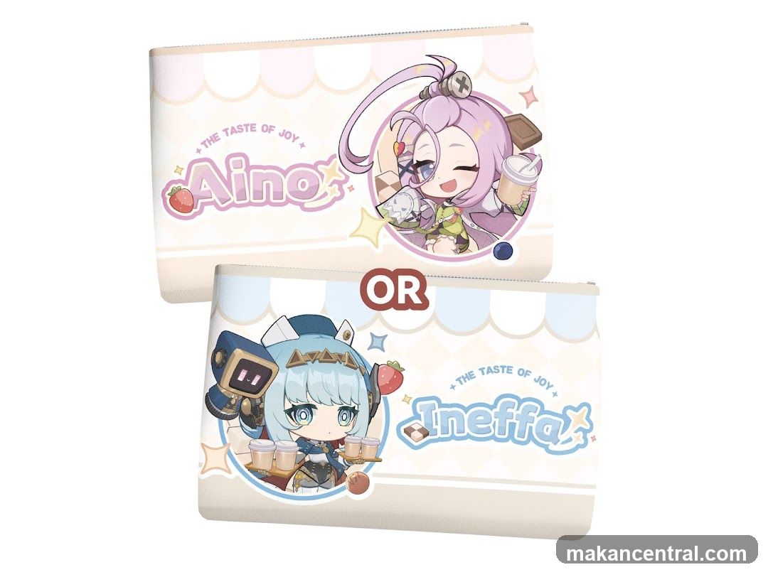 Cosmetic Bags with Anime Characters