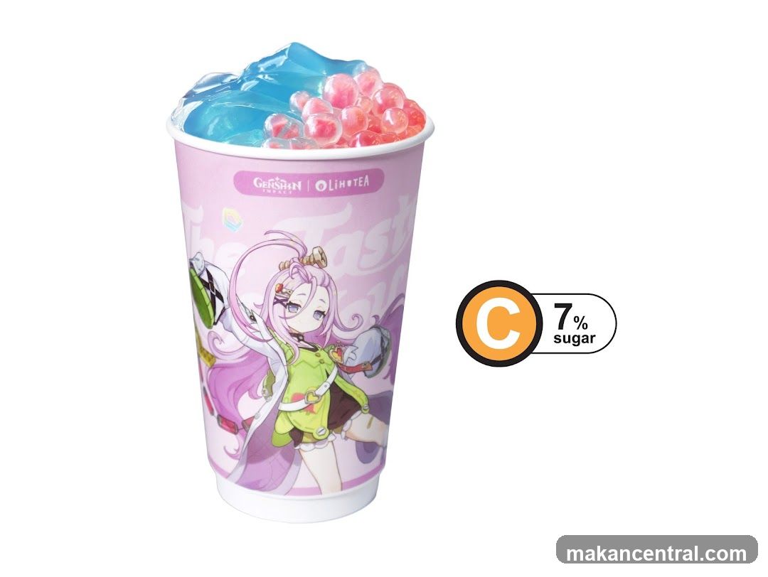 Genshin Impact Themed Drink