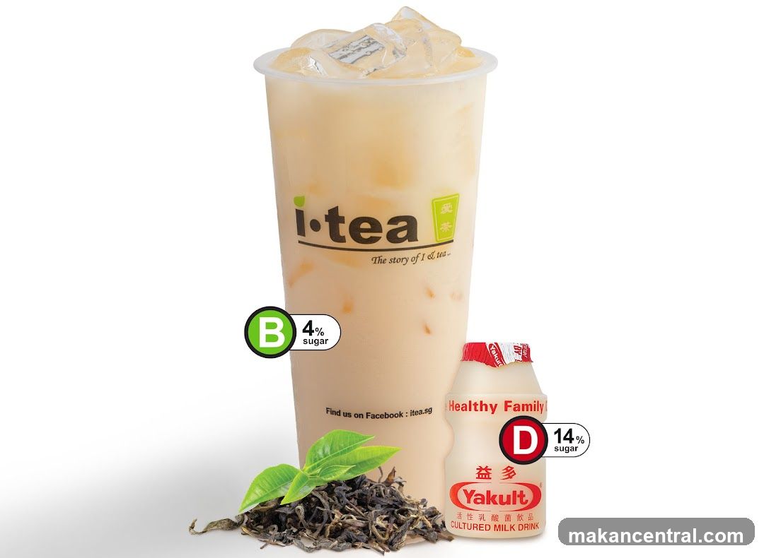 I-tea Milk Drink with Yakult