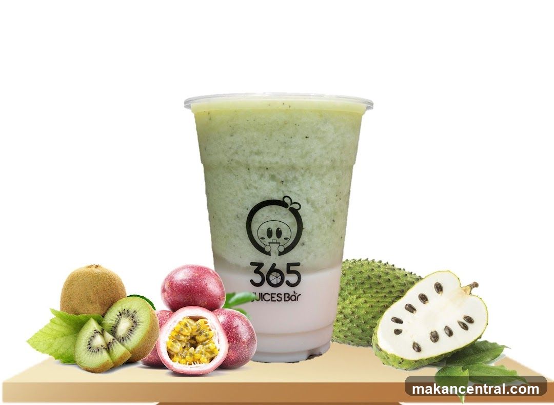 Soursop and Kiwi Juice