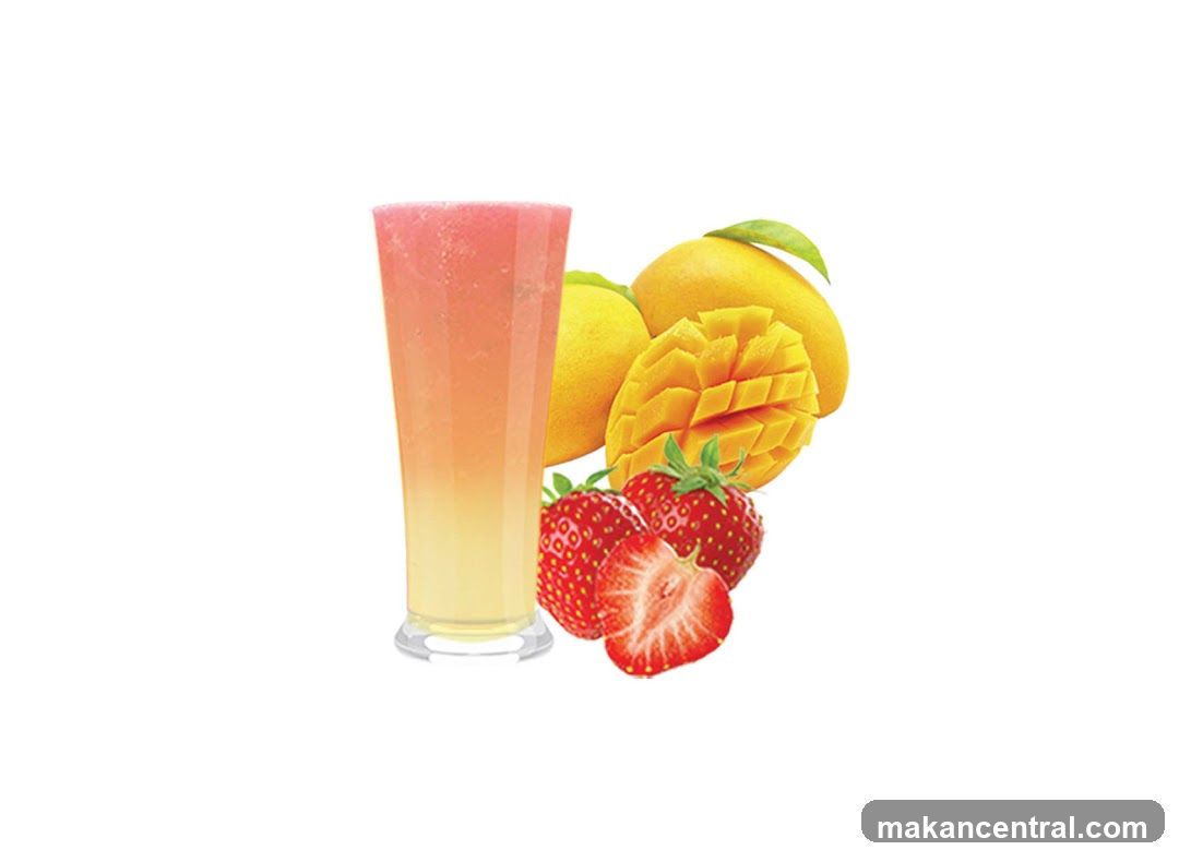 Mango Strawberry Smoothie