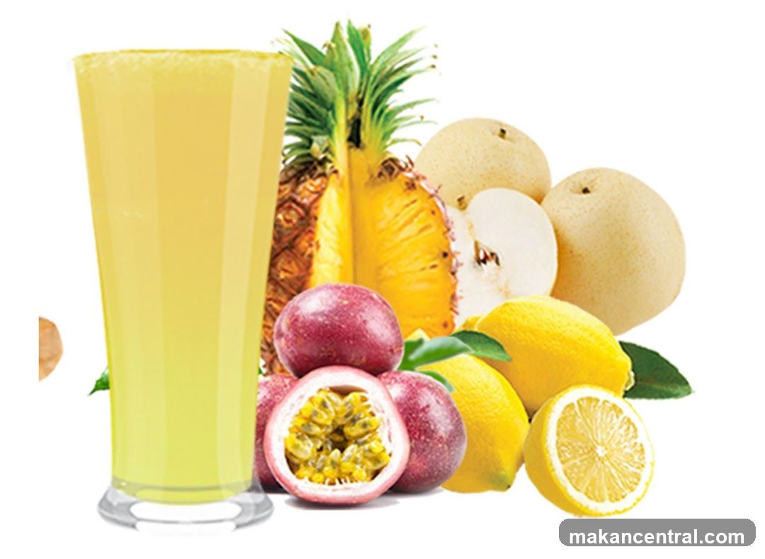 Fruit Juice with Ingredients