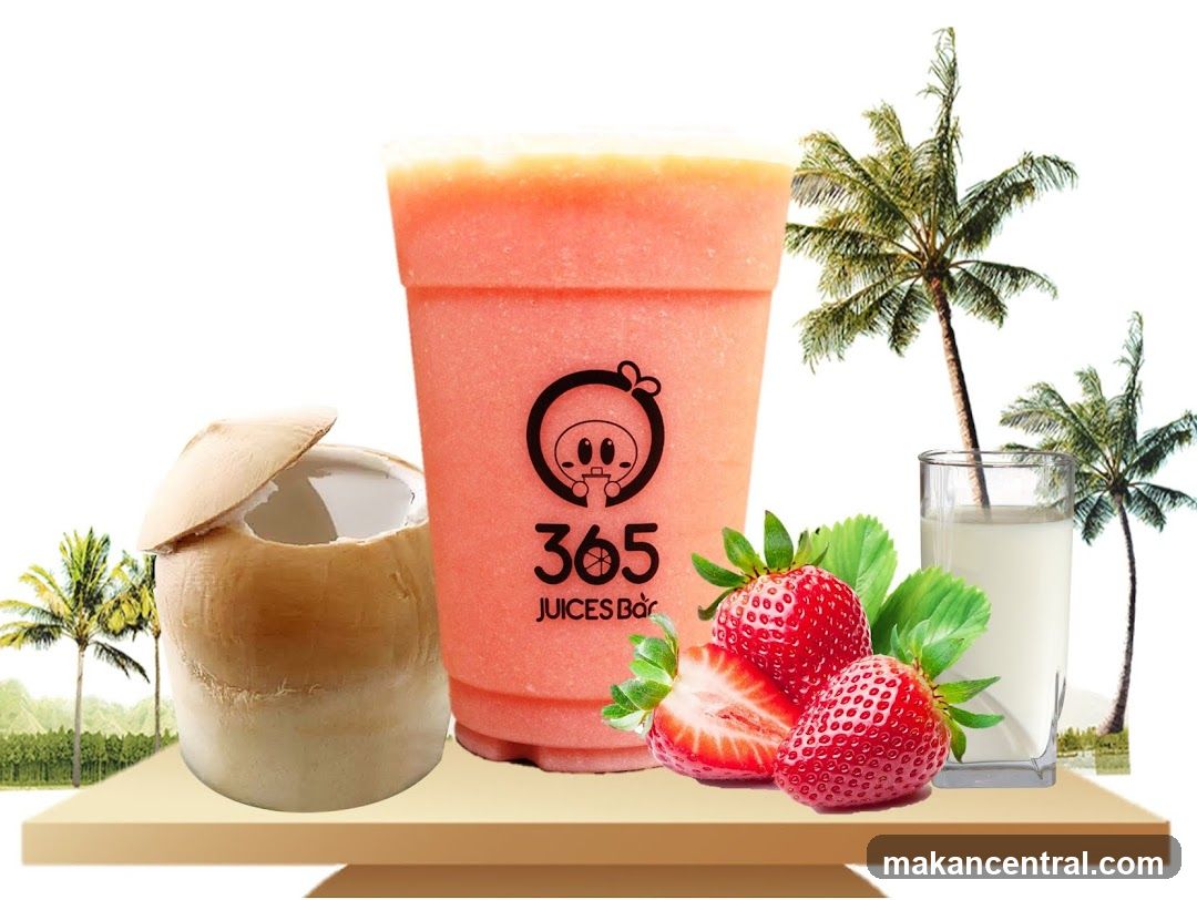 365 Juices Bar Strawberry Drink