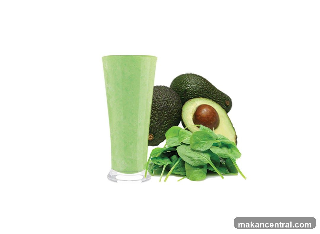 Avocado and Spinach Smoothie