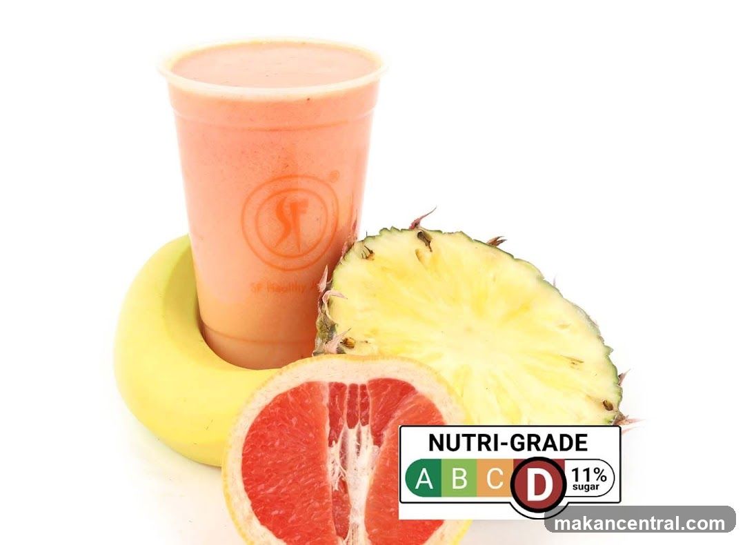 SF Healthy Smoothie with Fruits
