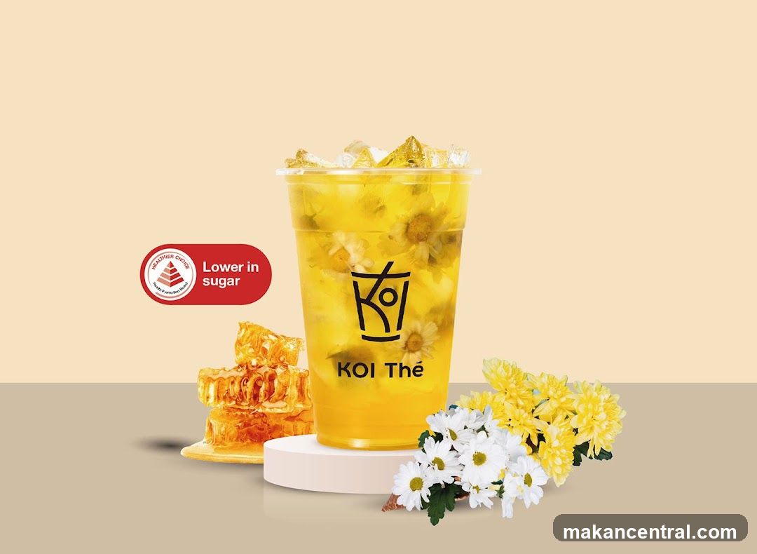 Koi Thé Product Advertisement
