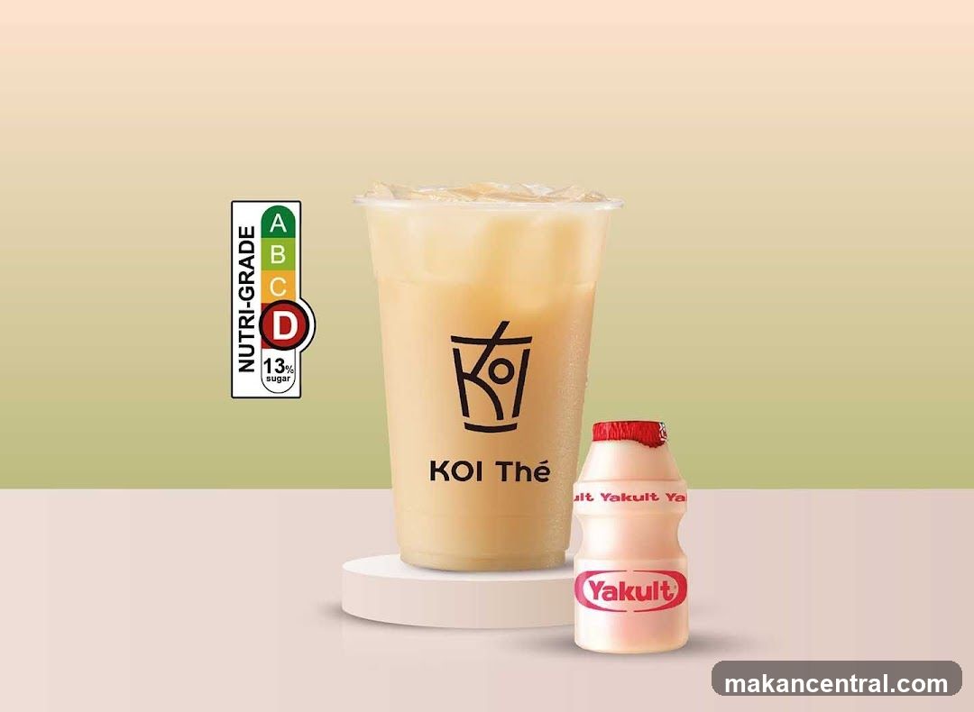 Koi Thé Product Display