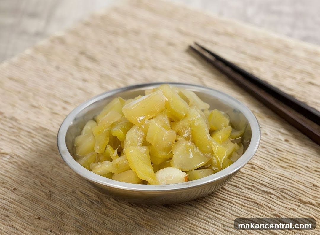 Pickled Mustard Greens