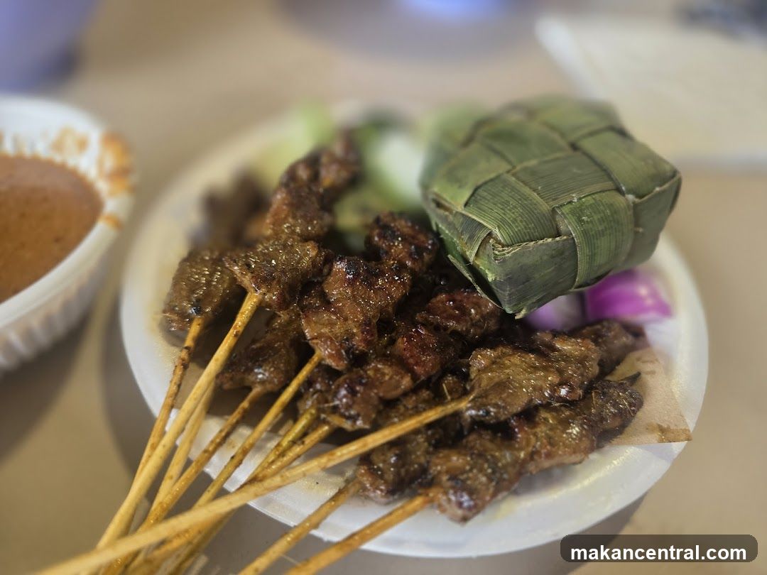 Satay Skewers with Peanut Sauce