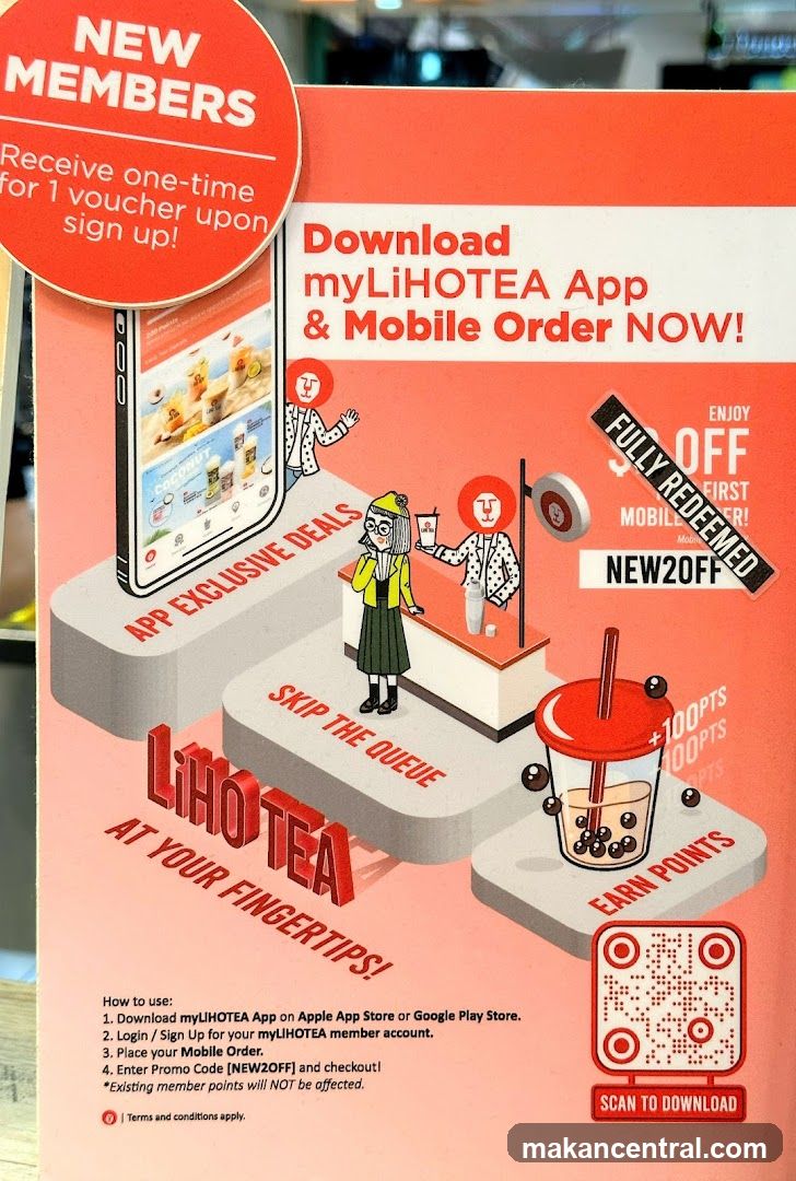Liho Tea App Promotion