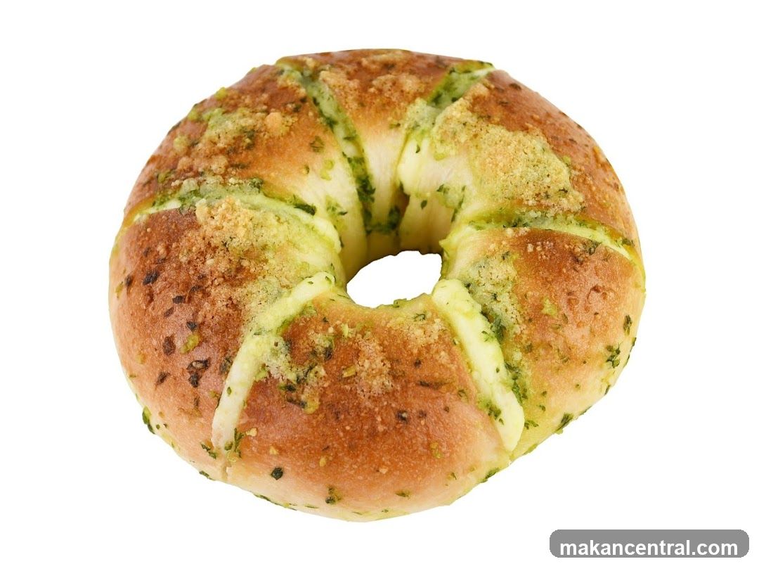 Garlic Herb Bagel
