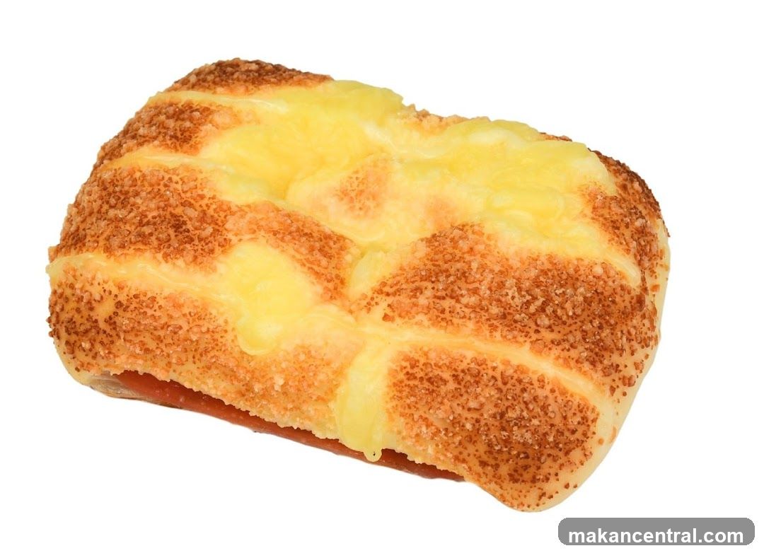 Baked Pastry with Cheese and Crumbs