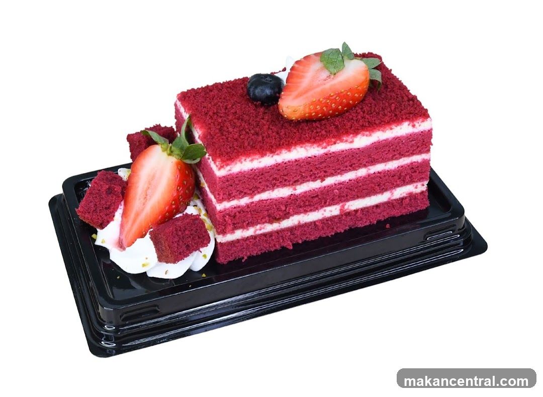 Red Velvet Cake Slice