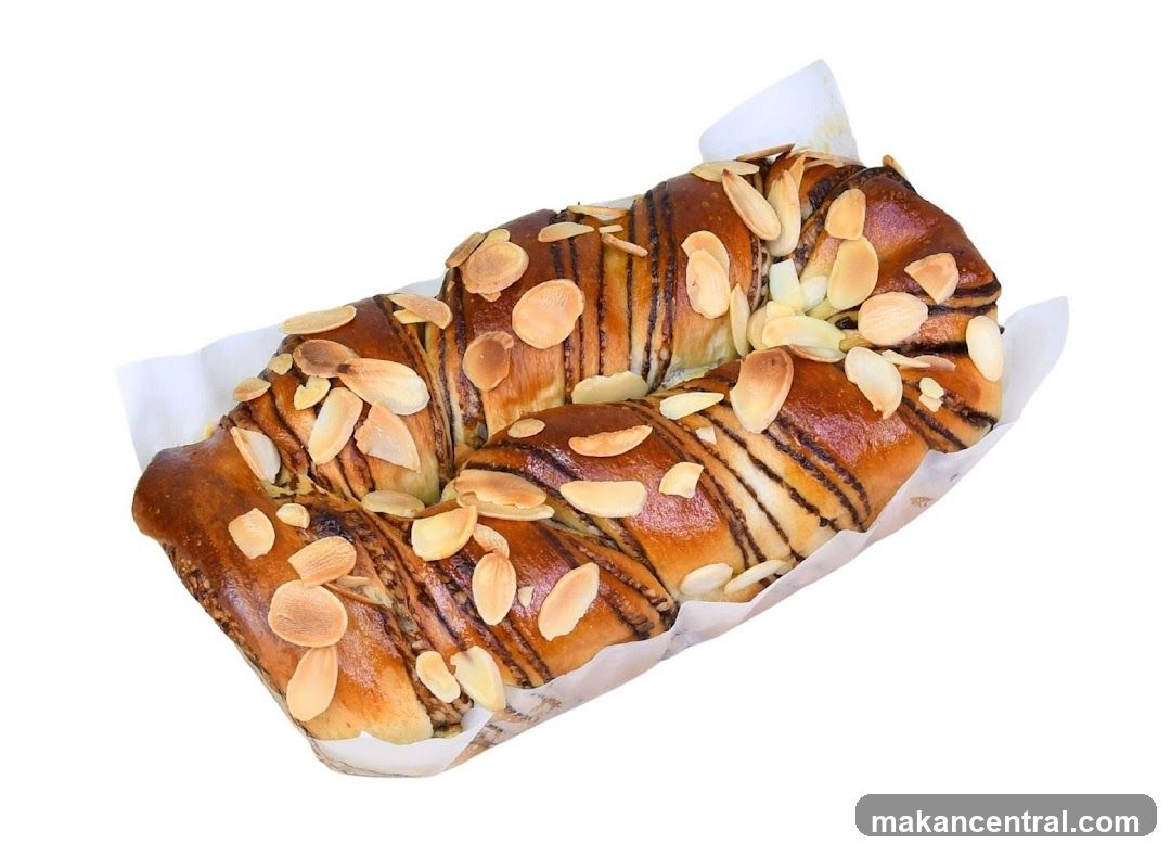 Almond Chocolate Swirl Bread