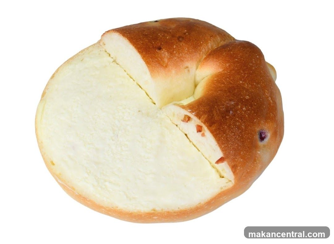 Cream-filled bread