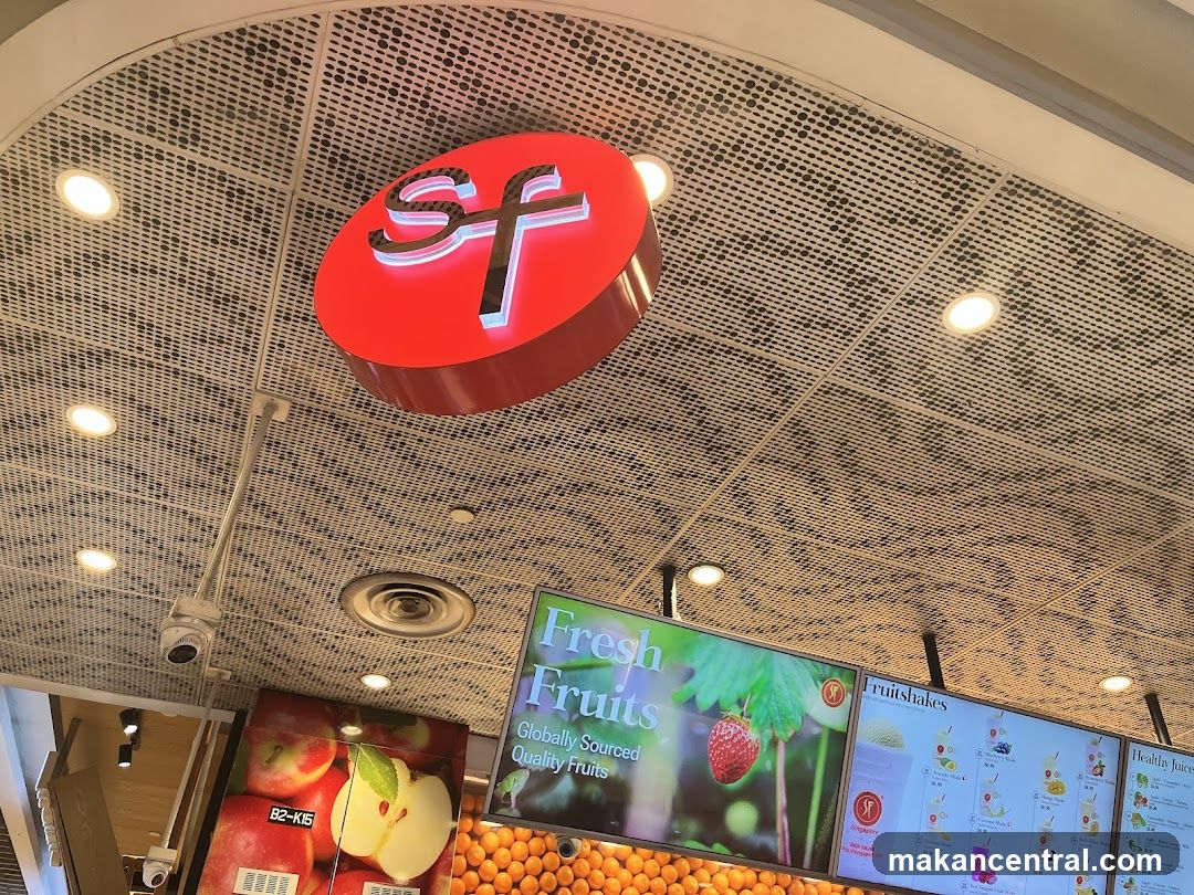 Fruitshake Menu