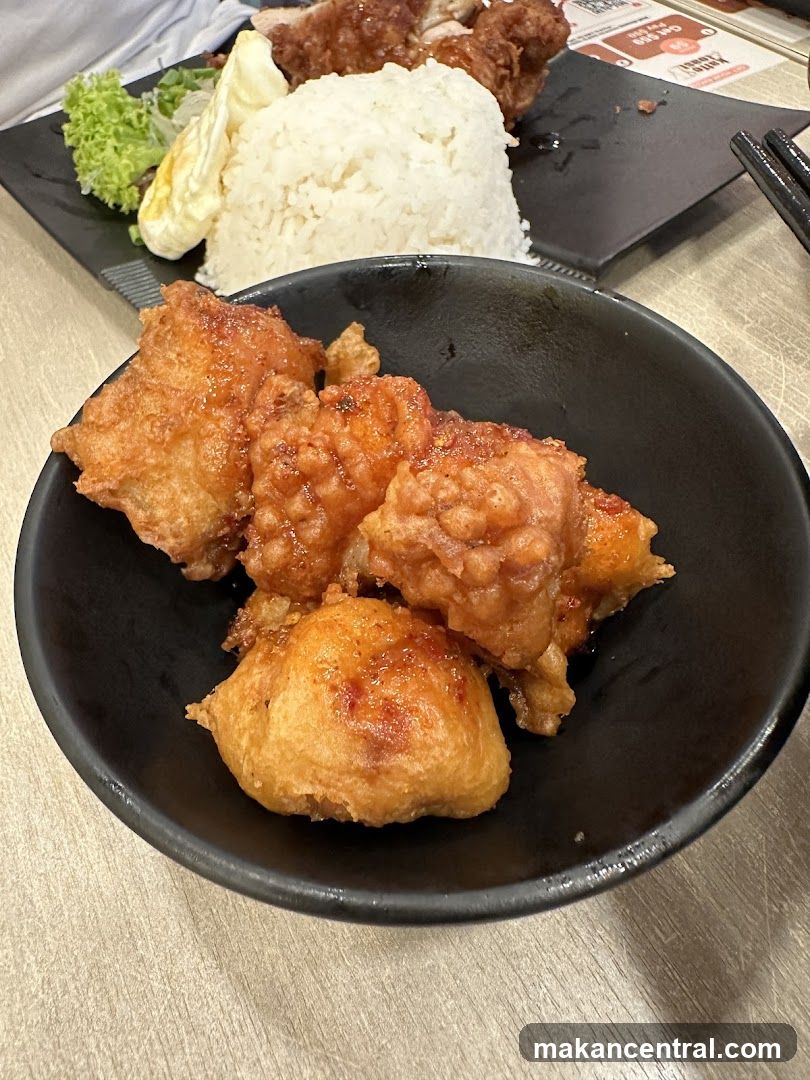 Fried Chicken with Rice