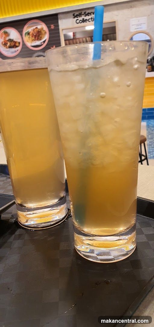 Two iced drinks