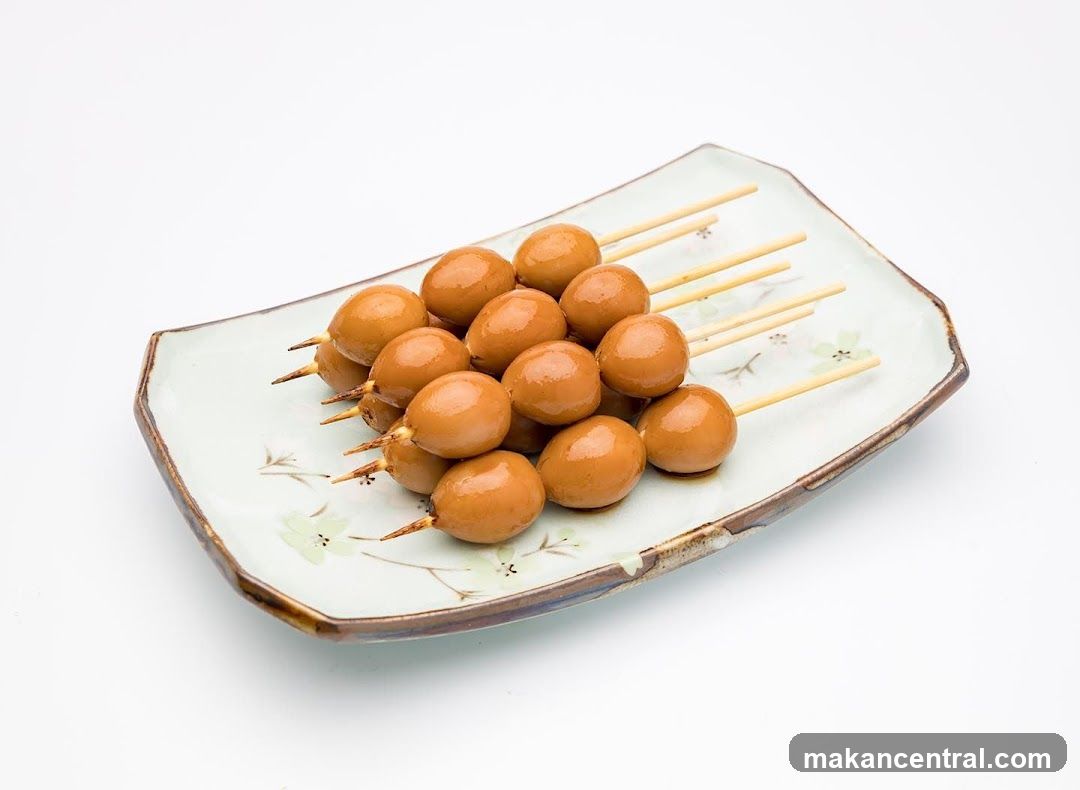 Quail Eggs on Skewers