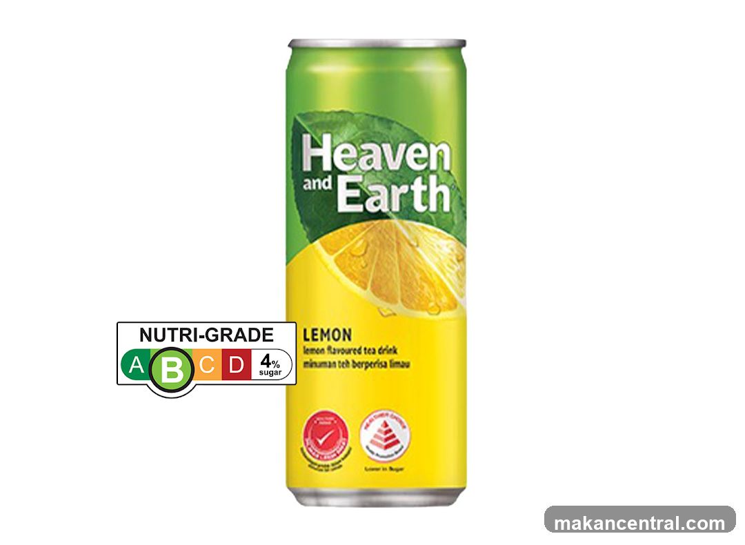 Heaven and Earth Lemon Flavoured Tea Drink