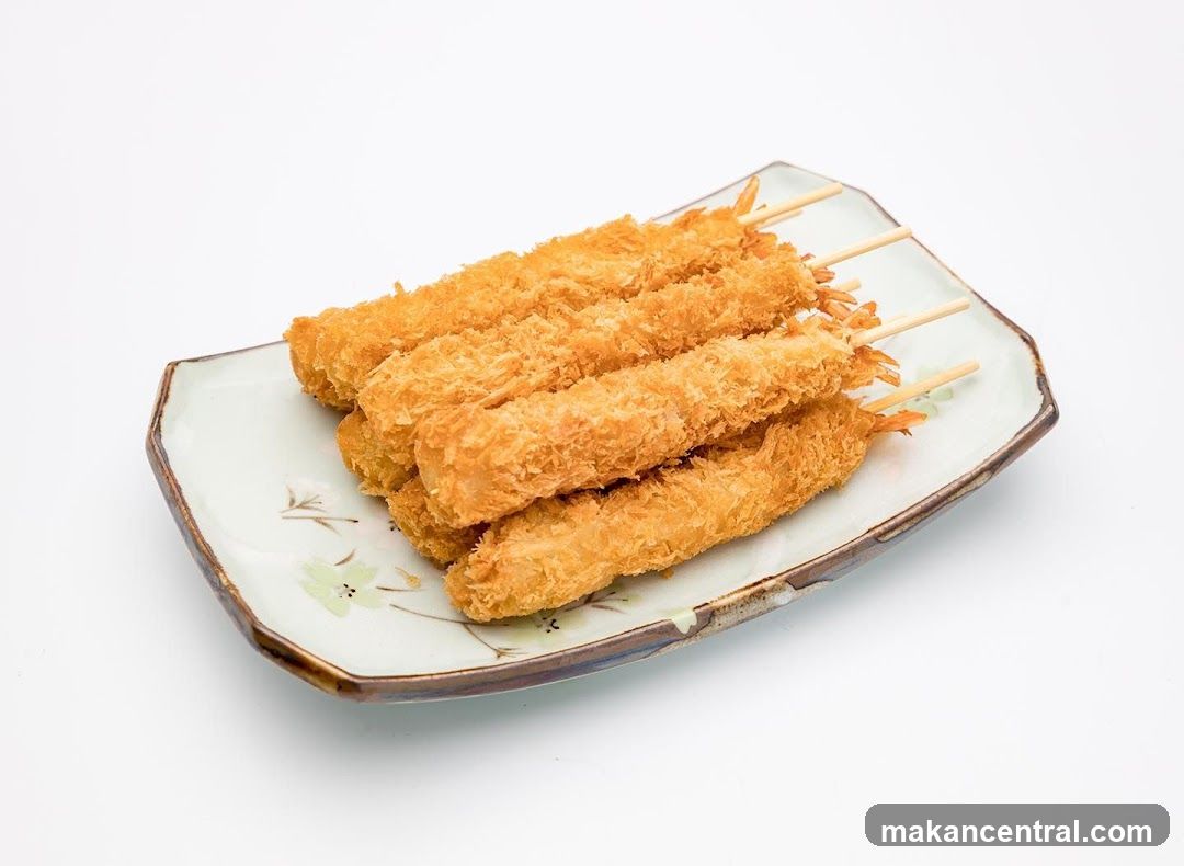 Fried Shrimp Skewers