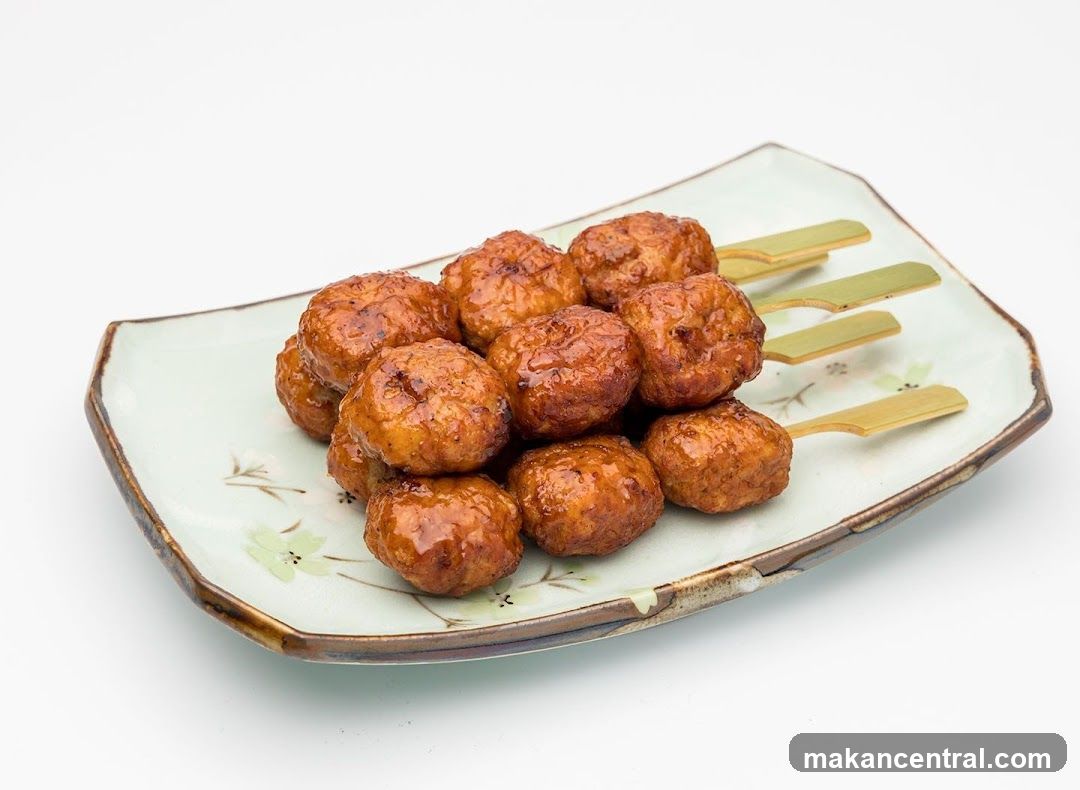 Meatballs on Skewers
