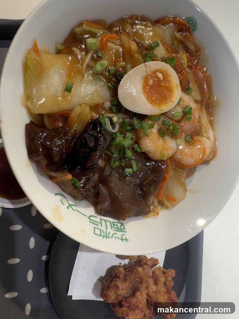 Chow Mein with Shrimp and Egg