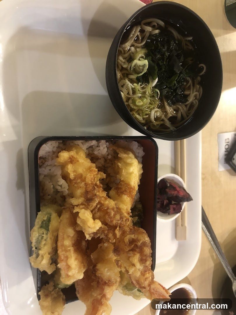 Tempura and Soba Noodles