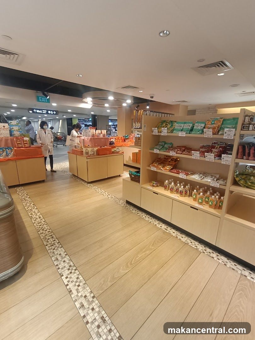 Store Interior with Packaged Goods