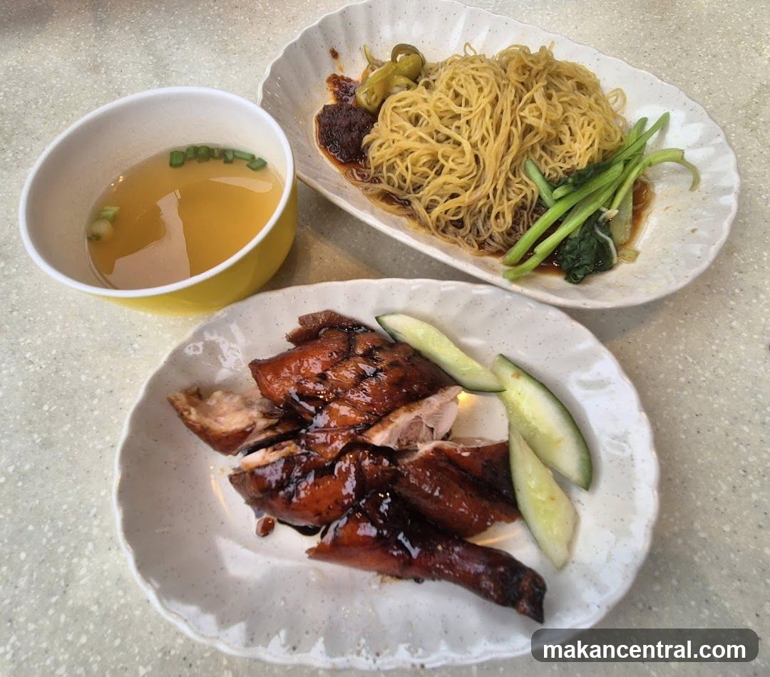Roast Duck and Noodles