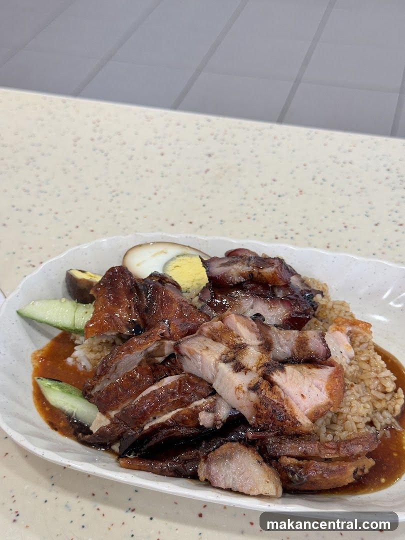 Roast Meats Rice Plate