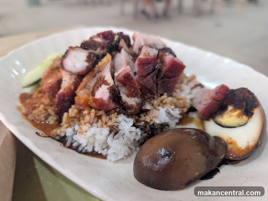 Roast Pork and Char Siu Rice