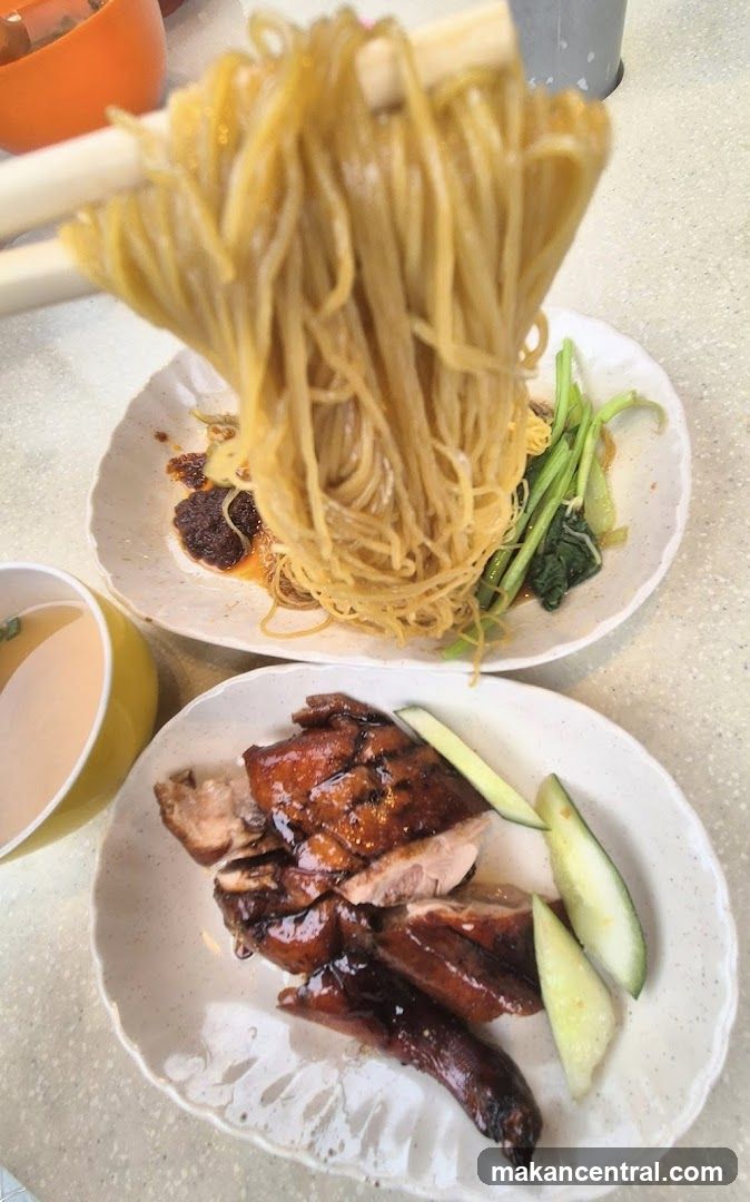 Roasted Duck and Noodles