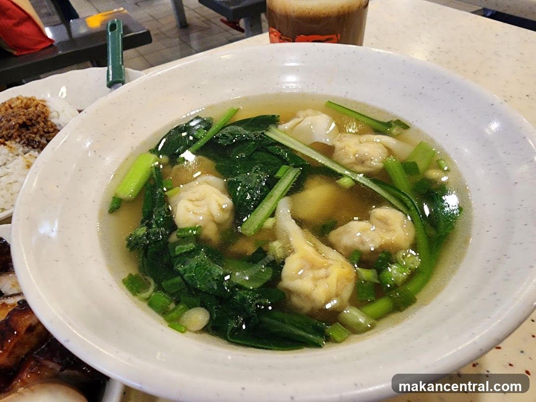 Wonton Soup with Rice