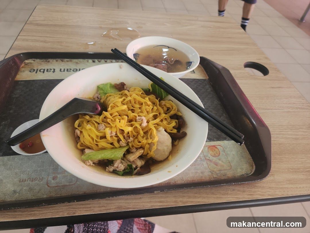 Noodles with Meat and Soup