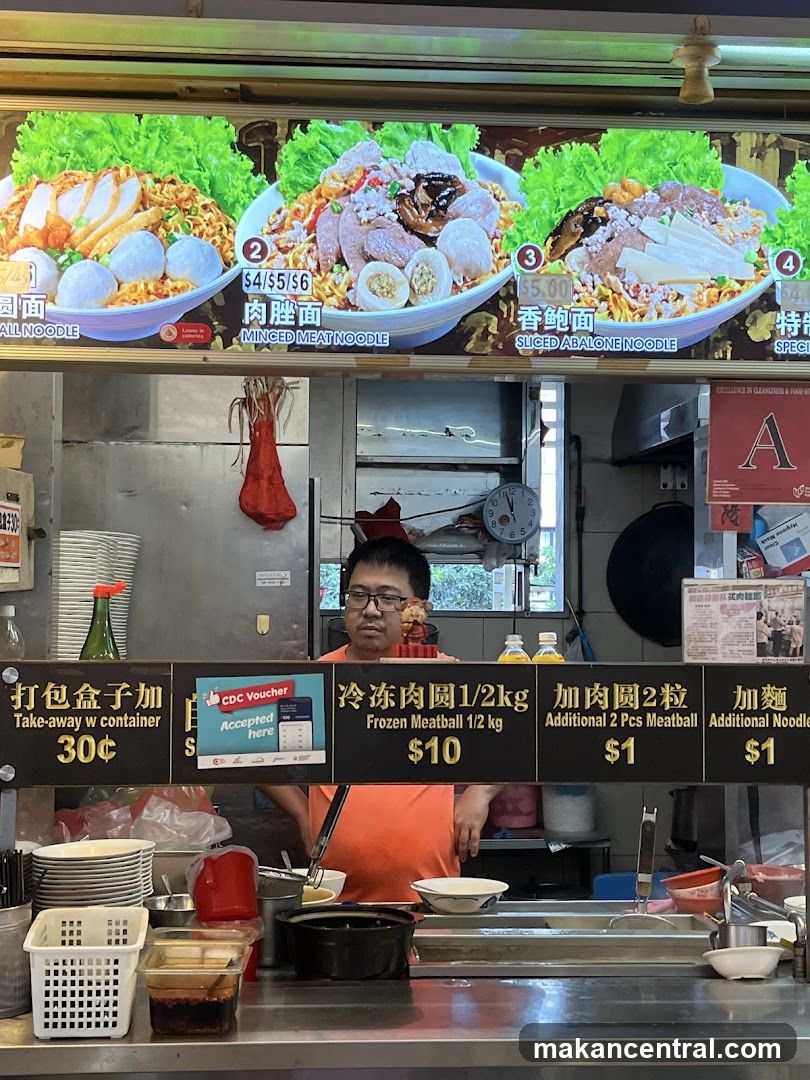 Food Stall Menu