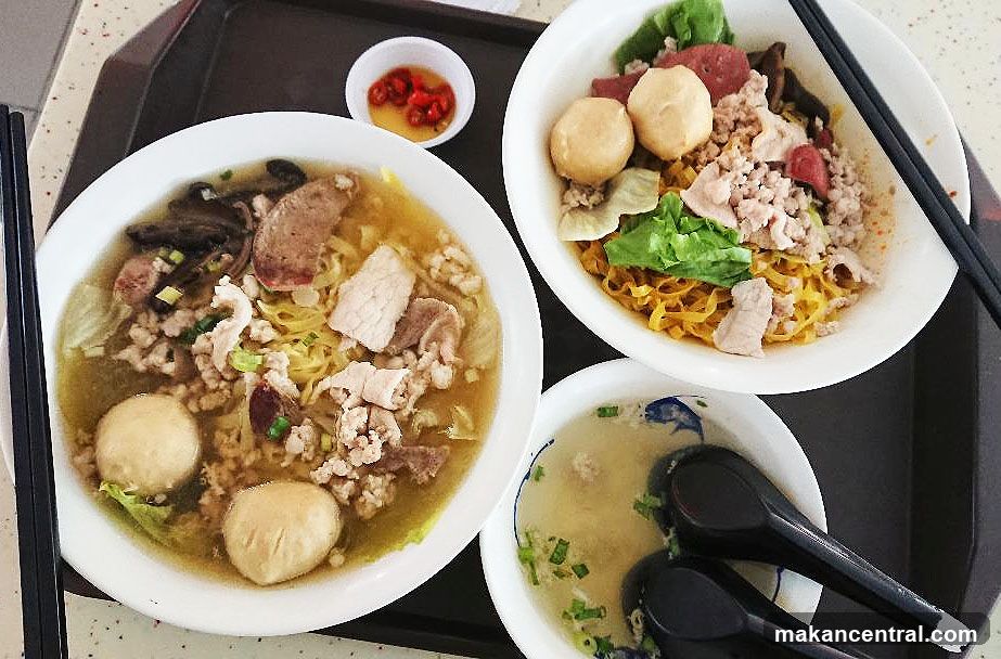 Noodles with Meat and Meatballs