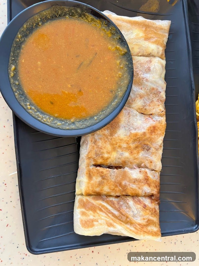 Roti Canai with Curry