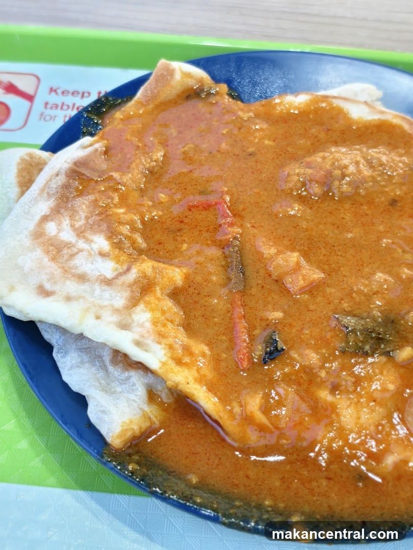 Roti Canai with Curry
