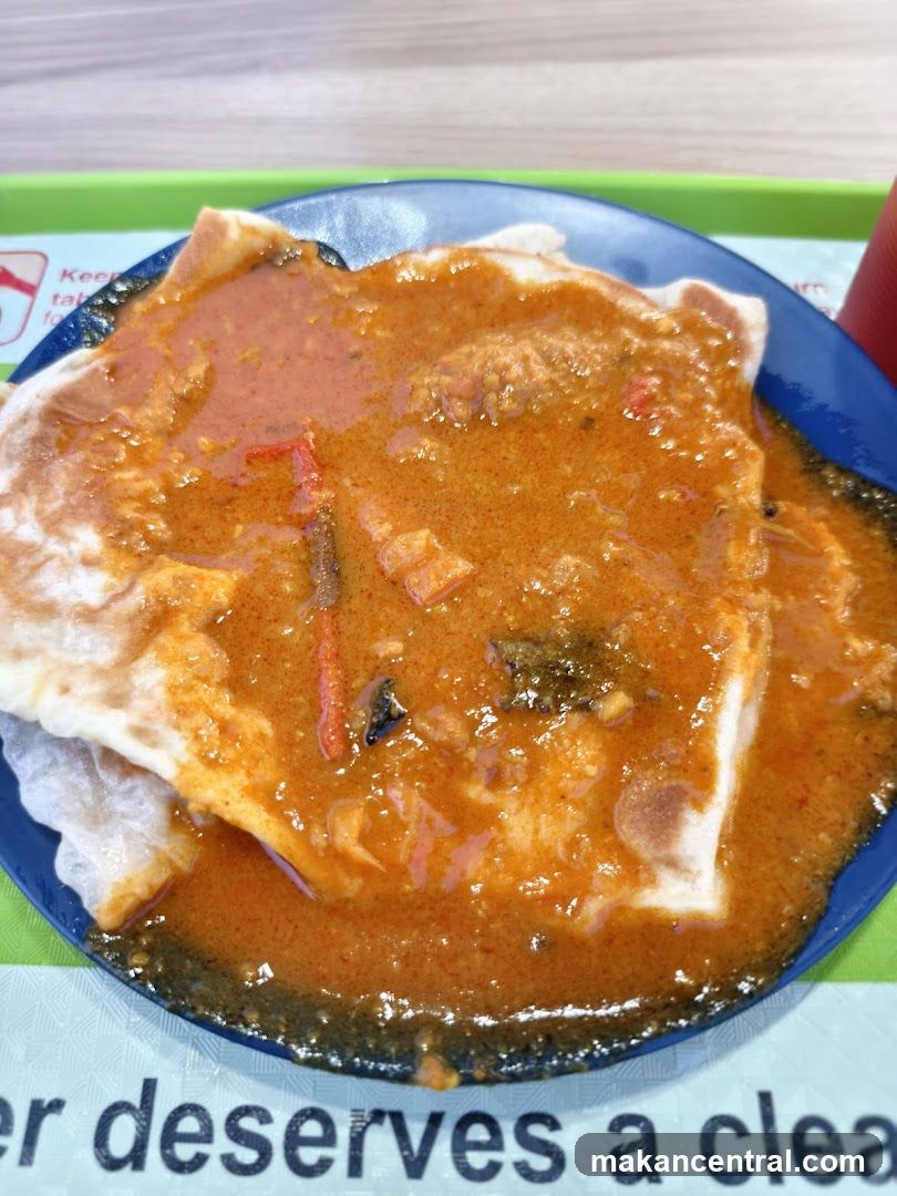 Roti Prata with Curry