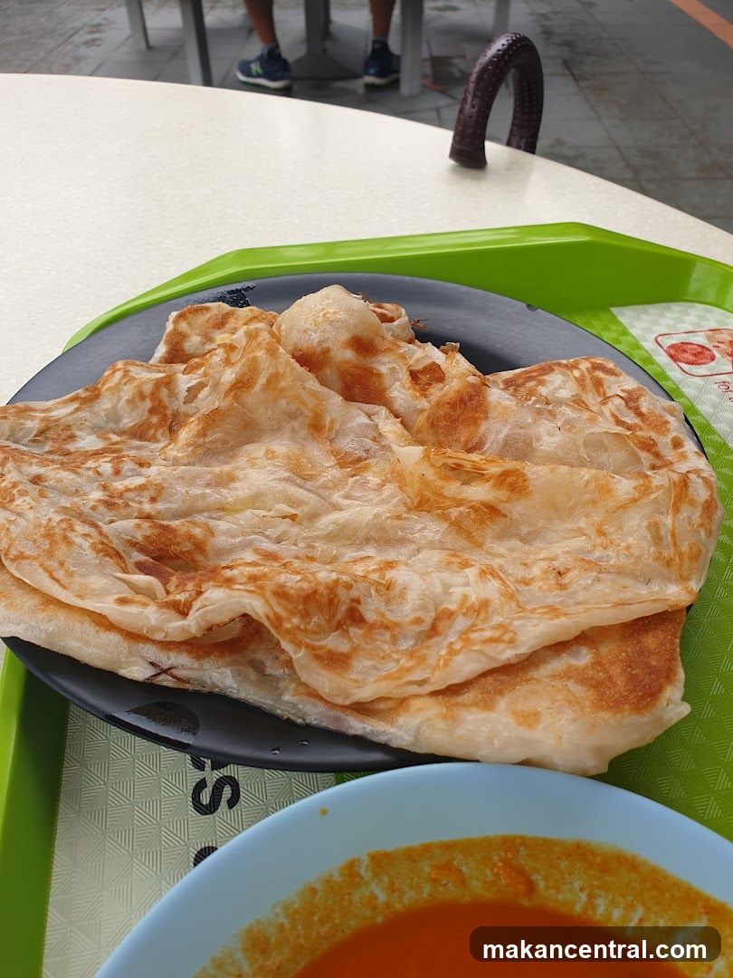 Roti Canai with Curry