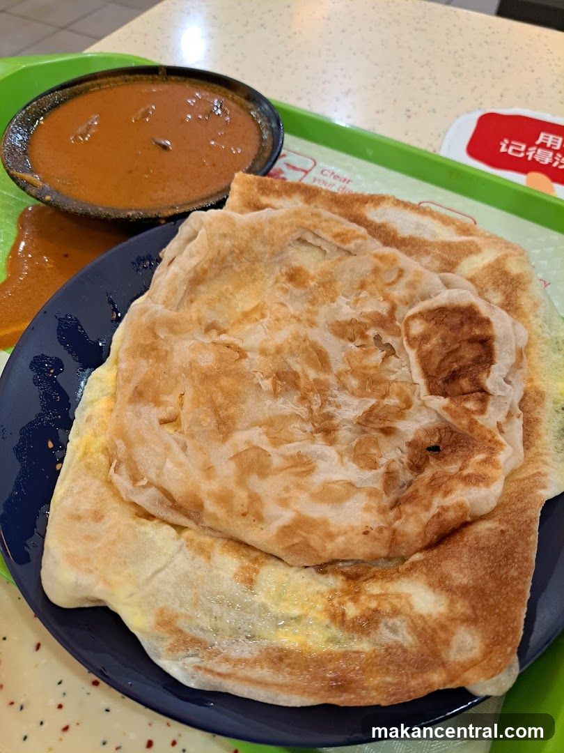 Roti Prata with Curry