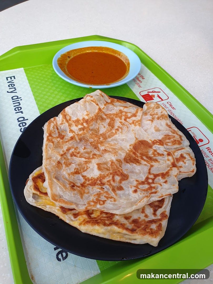 Roti Prata with Curry