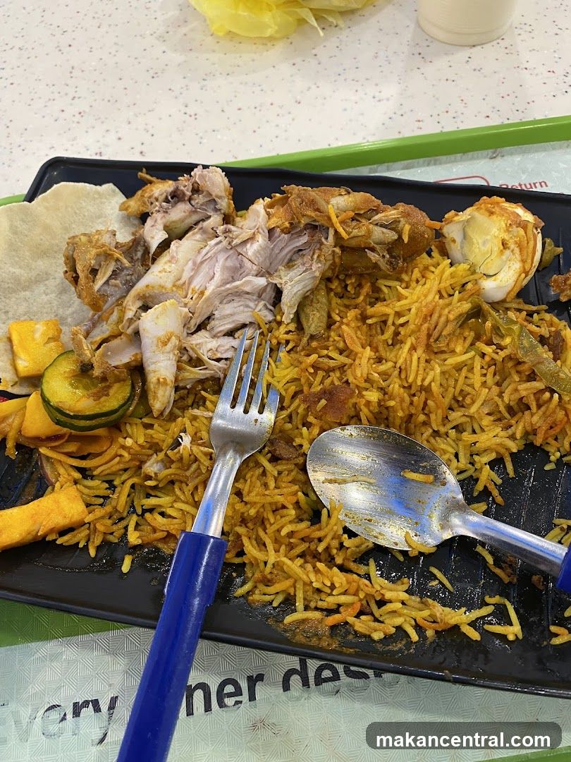 Chicken Biryani with Sides