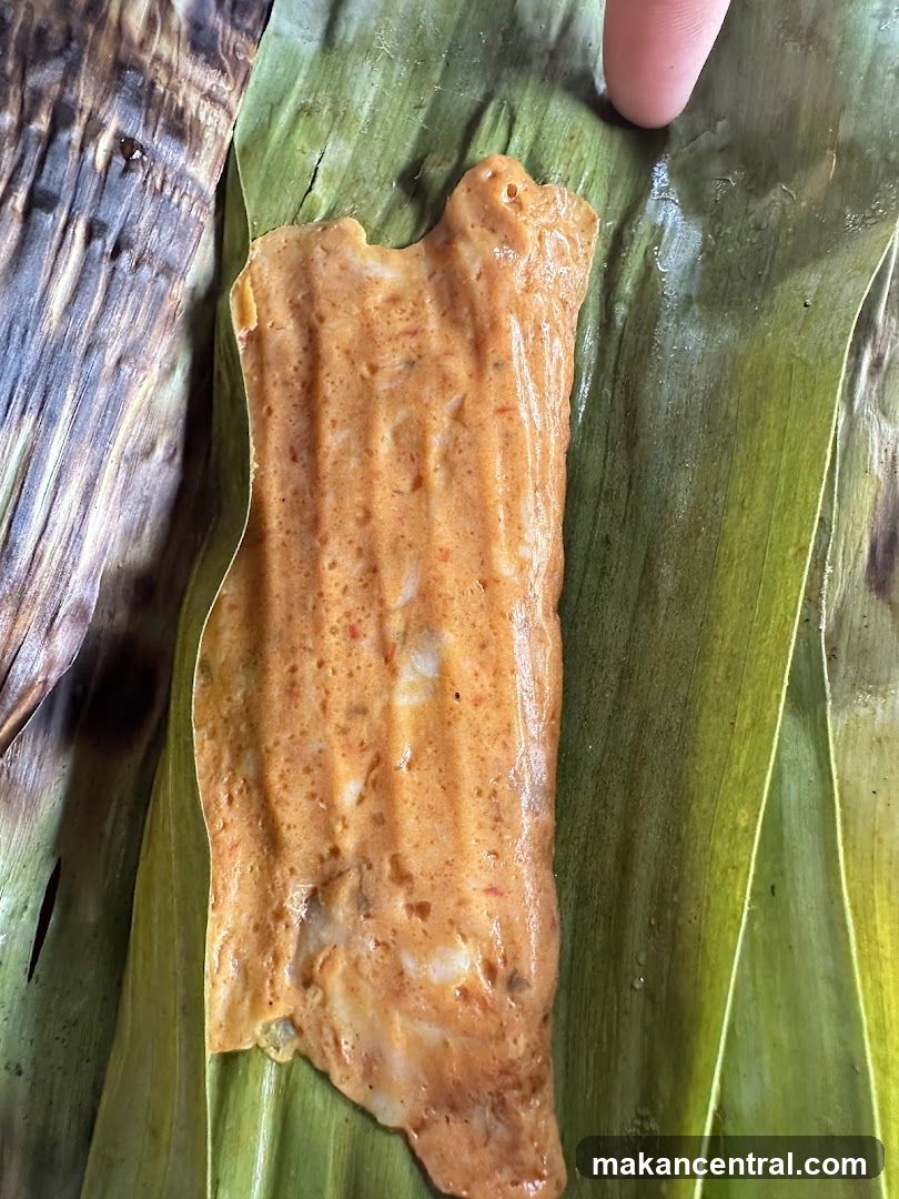Steamed Fish Wrapped in Banana Leaf
