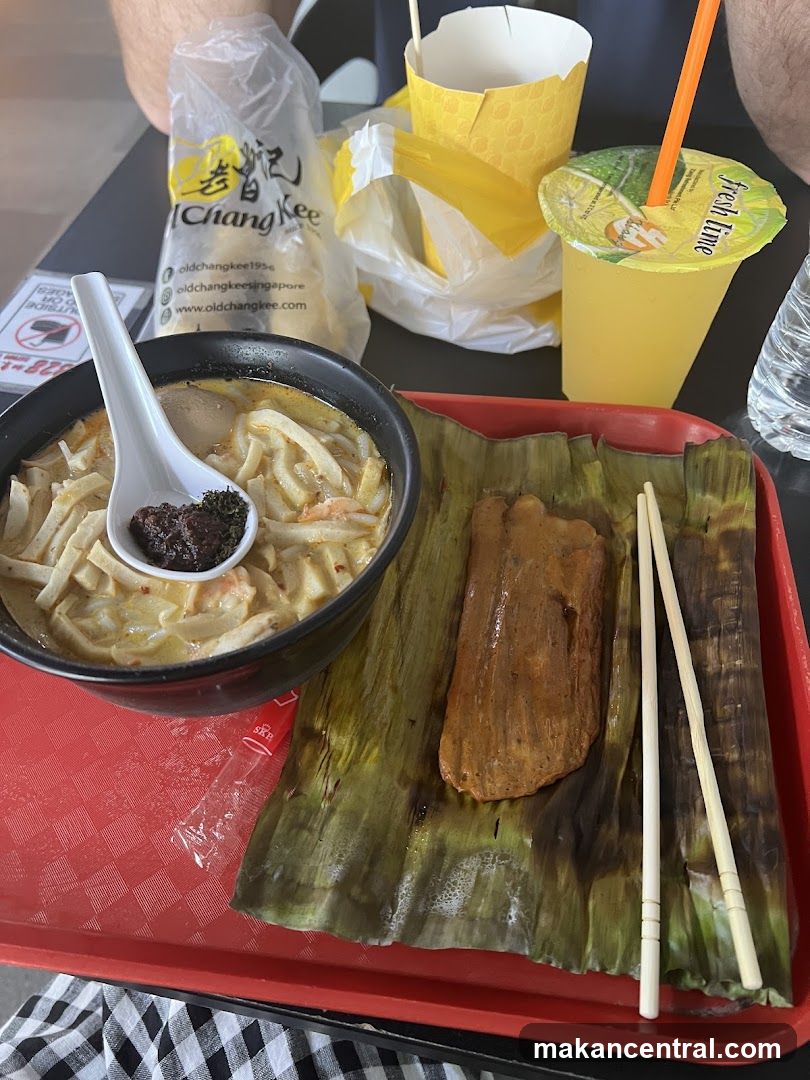 Laksa and Grilled Item