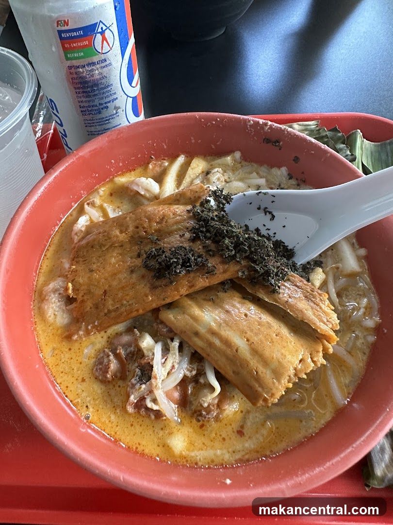 Laksa with Drink